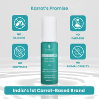 Karrot Natural Skincare Salicylic Acid Face Serum for Oily, Acne Prone Skin, 02% Concentration, Reduces Breakouts & Bumpy Texture, Has Green Tea & Neem, For Men and Women, All Skin Types, 30ml