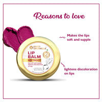 Khadi Organique Herbal Beetroot Lip Balm for Dry, Damaged & Chapped Lips | Hydrating & Nourishing Lip Balm Enriched with Cocoa Butter, Shea Butter & Essential Oils for Pink, Glossy & Soft Lips - 5gm