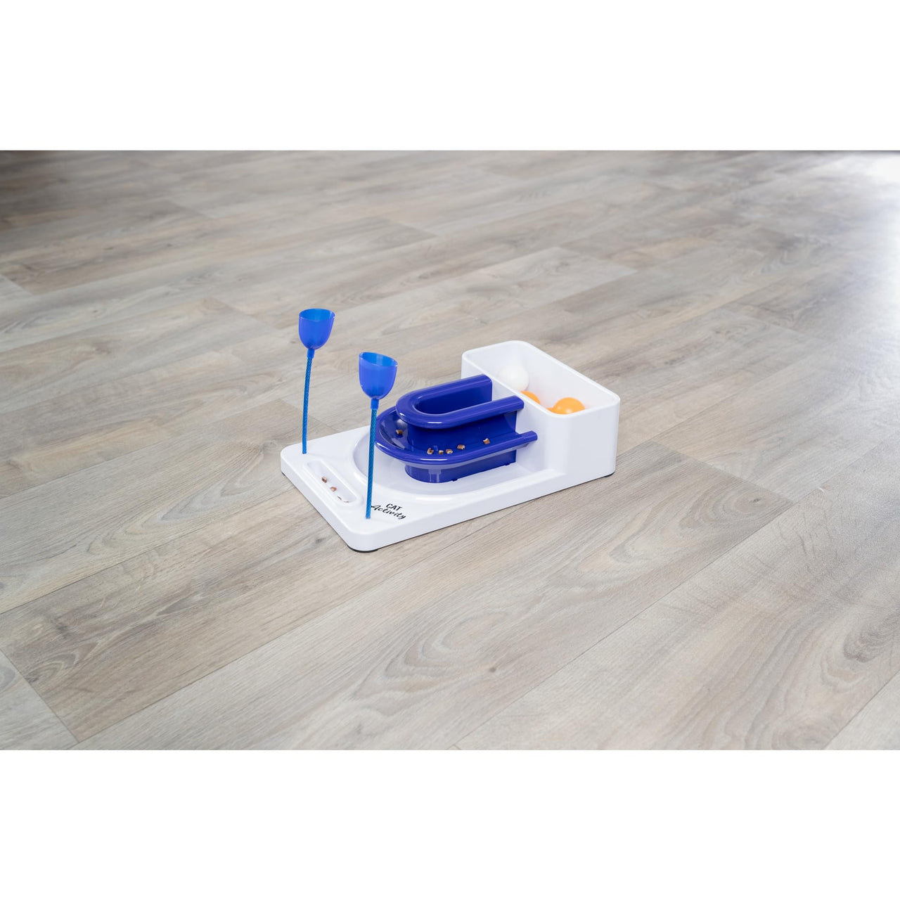 TRIXIE Cat Activity Fantasy Board, Strategy Game for Mental Stimulation, Interactive Play for Cats, Treat Dispenser, Cat Toy for All Breeds 8.25 x 13.25