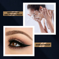 FACESCANADA Ultimepro Hd Deep Black One Stroke Pencil Kajal 1.4G & Magneteyes Kajal - Black, 0.35G, Matte Finish