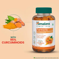 Himalaya Turmeric Gummies |Pack of 30 |95% Curcuminoids |Joint health, Antioxidant support |100% Veg