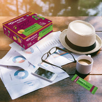 Chaayos Adrak Elachi Instant Tea Premix - Low Sugar (30 Sachets) | Instant Ginger Tea | Premix Adrak Elachi Sachets | Cardamom Chai