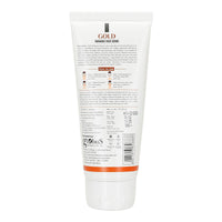Globus Naturals Gold Radiance Anti Ageing & Brightening Face Scrub Enriched with Saffron, Liquorice & Walnut, 100 gms