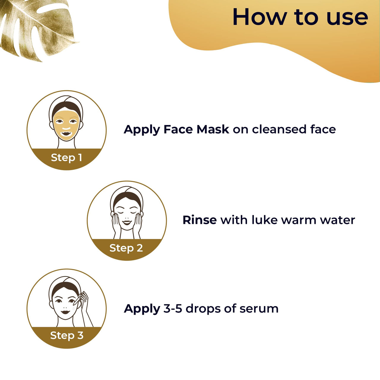 Pilgrim 24K Gold Facial Kit | Dewy Glass Skin Finish | Facial kit for Radiant Look | 24K Gold Face Mask Pack 50gm | 24K Gold Serum 20ml | Korean Skin Care | For Women & Men | FREE JUTE BAG