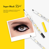 Shryoan The Glider Kajal Pencil| 24-Hr Long Stay | Super Smooth Glide | Waterproof, Smudge Proof & Fadeproof | Deep Matte Finish (1.35g)