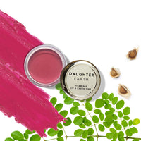 DAUGHTER EARTH Vegan Lip and Cheek Tint | Matte Natural Blush for Women | Lip Tint with Vitamin E | Nourishing Cheek Tint, 4.5g - Original Pink