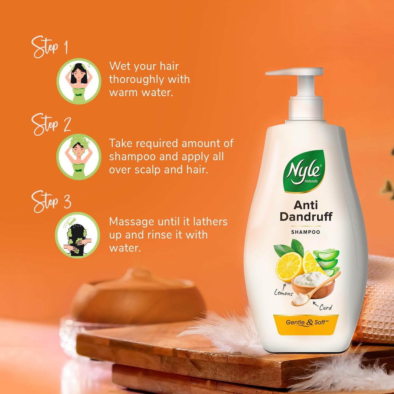 Nyle Anti-Dandruf Shampoo, 400ml