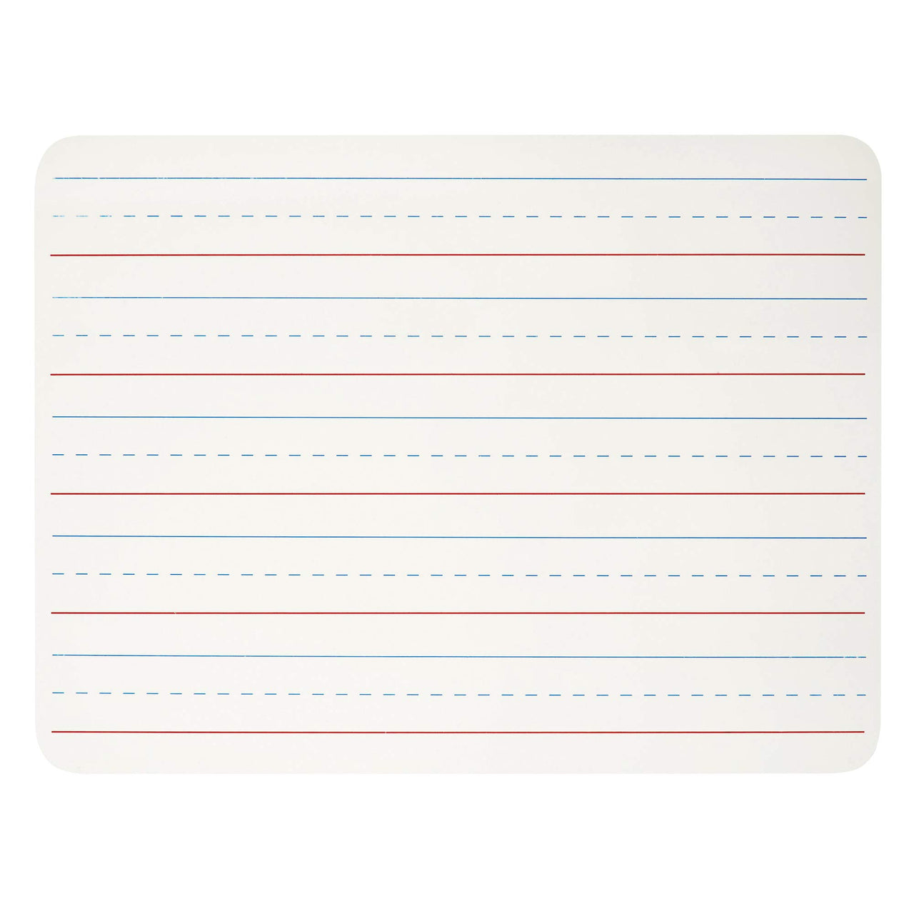 Charles Leonard Dry Erase Lapboard, 9 x 12 Inches, Masonite, One Sided, Lined White, 1 Each (35115)