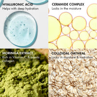 Conscious Chemist Deep Hydrating Body Moisturizer|150gm|For Dry Skin|Instant Hydration, Non-Greasy Cream With Ceramides, Hyaluronic Acid & Colloidal Oatmeal|For Unisex|Fragrance Free, Cruelty Free