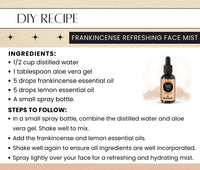Earth N Pure Frankincense Essential Oil (Loban Oil) Undiluted, Natural and Therapeutic Grade with Glass Dropper -15 ml