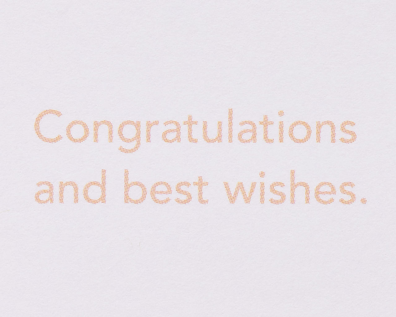 American Greetings Wedding, Bridal Shower or Engagement Card (Joined Hearts)