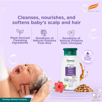 Himalaya Baby Gift Pack Series,Pack of 1 Set,White & Himalaya Gentle Baby Shampoo (200ml)