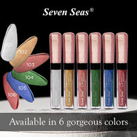 Seven Seas Liquid Eyeshadow | Long-lasting, Shimmer Finish | Waterproof (Women)