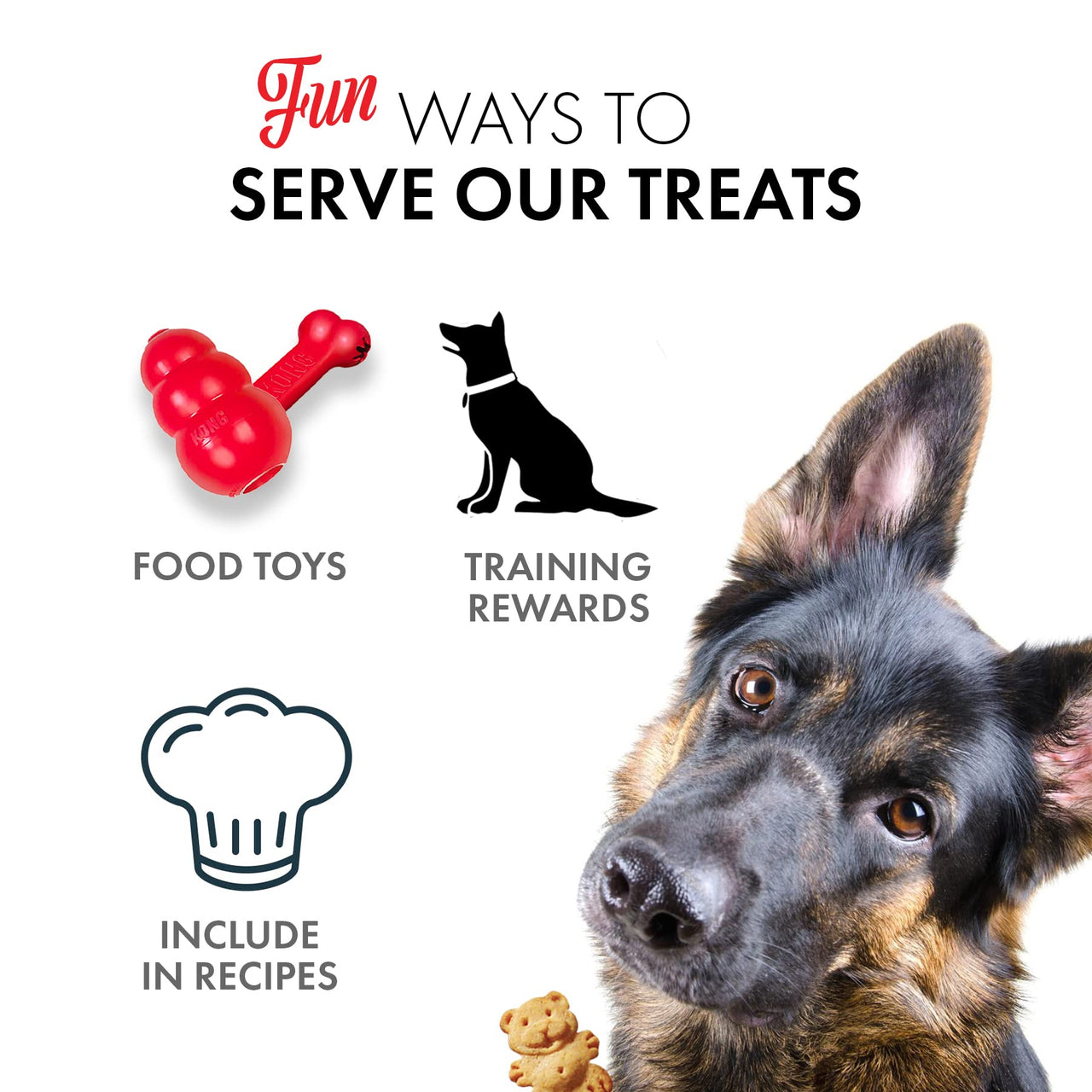 Grandma Lucy's  Organic Oven Baked Dog Treats - Banana & Sweet Potato, 14 oz