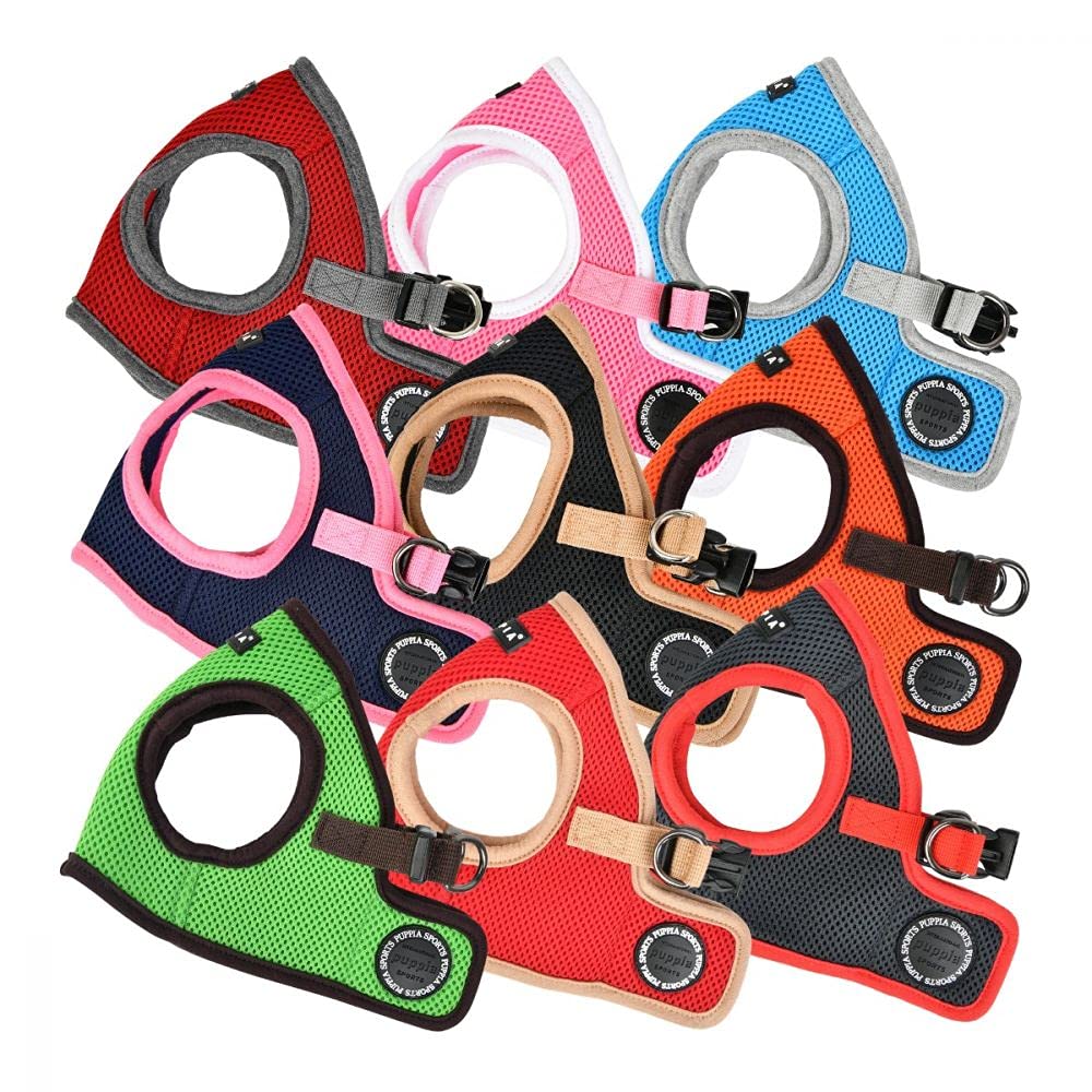 Puppia Soft Vest Harness B II - Orange - XXL XX-Large