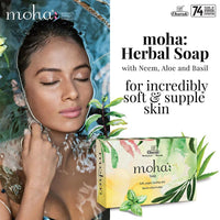 moha: Multi Soap Pack For Soft Hydrate & Nourished Skin & Face | 100gm X 3 = 300g
