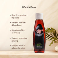 Ozone Bhringaraja Hair Oil - 100% Pure & Natural, Paraben & Sulfate Free, Reduces Hair Damage & Controls Hair Fall - 100 ml