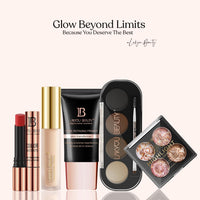 LAKYOU BEAUTY Super Highlight Highlighter | Multishade Highlighter Palette | Travel Friendly | Highly Pigmented | Easy to Blend | Long Lasting | Shade-03 | 15g