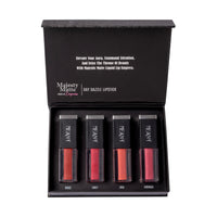 MEANT Majesty Matte Liquid Lipstick Combo - Day Dazzle (Set of 4) | Long-Lasting up to 12 hours | Enriched with Vitamin C and Jojoba Oil