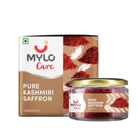 Mylo Pure Saffron for Pregnant Women (Kesar) - 1g | Improves Digestion | Reduces Pain & Cramps | Improves Sleep | Clinically Tested