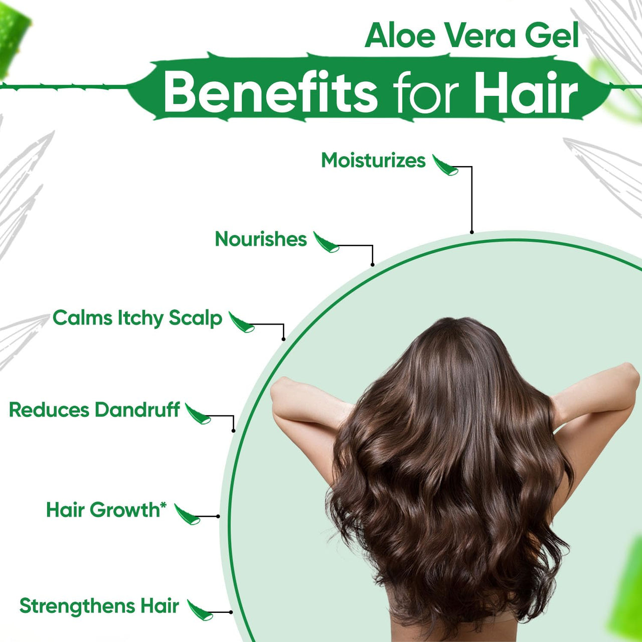 KAZIMA Pure Aloe Vera Gel for Skin and Hair, 500gm | Hydrates, Moisturizes & Soothes Irritated Skin | Pure & Natural Aloe Vera Gel for Face, Acne, Scars, Dark Circles & Sunburn