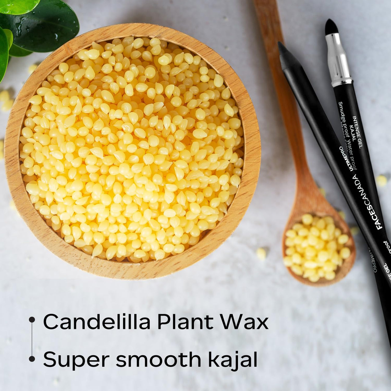 FACESCANADA Magneteyes Kajal - Black, 0.35g Almond Oil & Vitamin E & Ultime Pro Intense Gel Kajal With Smudger & Sharpener - Black, 1.2g Matte Finish