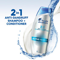 Head & Shoulders 2-in-1 Active Protect, Anti Dandruff Shampoo + Conditioner for Women & Men, 340ML