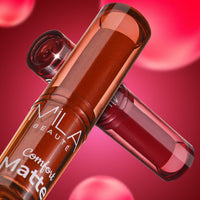 Mila Beauté Creamy Comfort Matte Long-Lasting Lipstick for Women | Highly Pigmented & Hydrating Lipstick with Jojoba | Single Swipe Application | Suitable for Indian Skin Tones - SOFT PINK