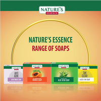 Nature's Essence De-pigmentation Papaya Soap | Soap for Bath, 75g