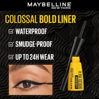 Maybelline New York Eye Makeup Kits & Combos | Eyeliner Combo with Colossal Superblack Kajal, Colossal Waterproof Mascara & Colossal Bold Liner (0.35g+10ml+3ml)