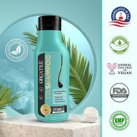 ORGATRE Total Curls Shampoo - 250ml | Rice Water & Argan Oil | Defines & Nourishes Curly Hair | Moisturizing Shampoo for Men & Women