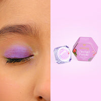 Whimsy Safe, Organic, Non- Toxic Eye Glitter for Girls|Sparkle Glitter Eyeshadow| Eyeshadow for Girls|Long Lasting Eye Makeup|Glitters for kids| Safe Eye Makeup Products|Edible Glitters (Purple)