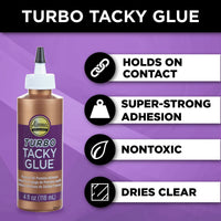 Aleene's  Turbo Tacky Glue, 4 FL OZ - 3 Pack, Multi
