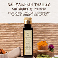 Kama Ayurveda Bringadi Intensive Hair Treatment, 100Ml & Nalpamaradi Thailam Skin Brightening Treatment, 50 Ml