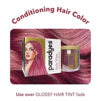Paradyes Top-up Semi-permanent Ruby Wine DIY Conditioner Based Hair Colour, 120 gm