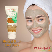 Patanjali Aloevera Multani Mitti Face Pack, 60g (Pack of 3)