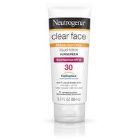 Neutrogena Clear Acne Face Sunscreen Lotion Spf 30 3 Fl Oz (88 Ml), Pack Of 1