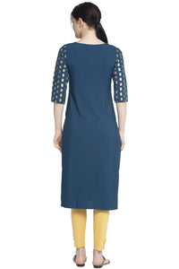 ALC Creation Women's  Crepe Skinny Kurta