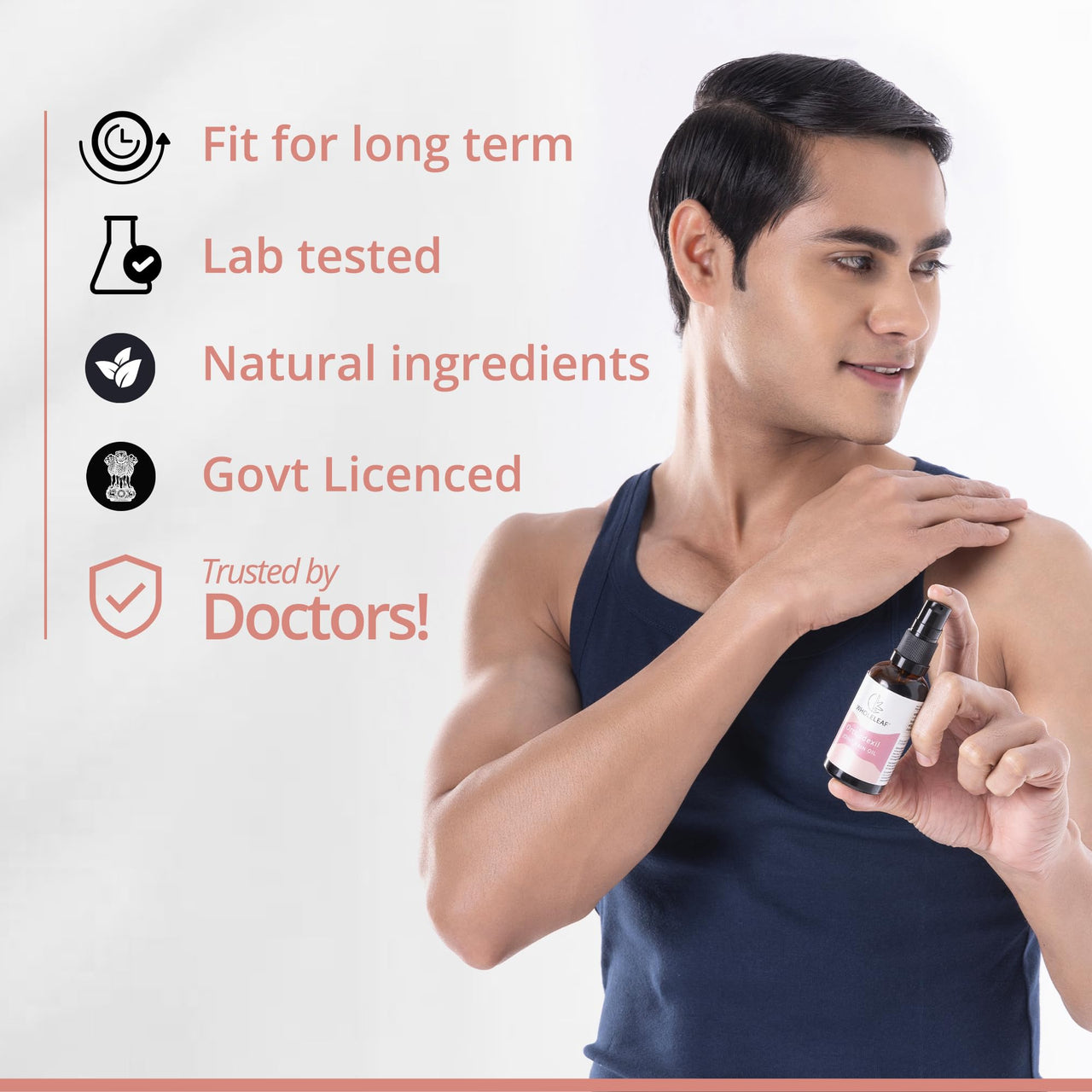 WholeLeaf Orthodexil Joint Pain Oil 50 ml| Instant Long-Lasting Relief for Knee, Neck, Back, Shoulder & Joint Pain | Helps in Stiffness & Swelling | Ayurvedic Formula with Vijaya & Herbal Extracts