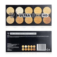PAC Studio HD Pressed Foundation Suitabe Full Coverage for All Skin Types X10 - [P],Matte Finish