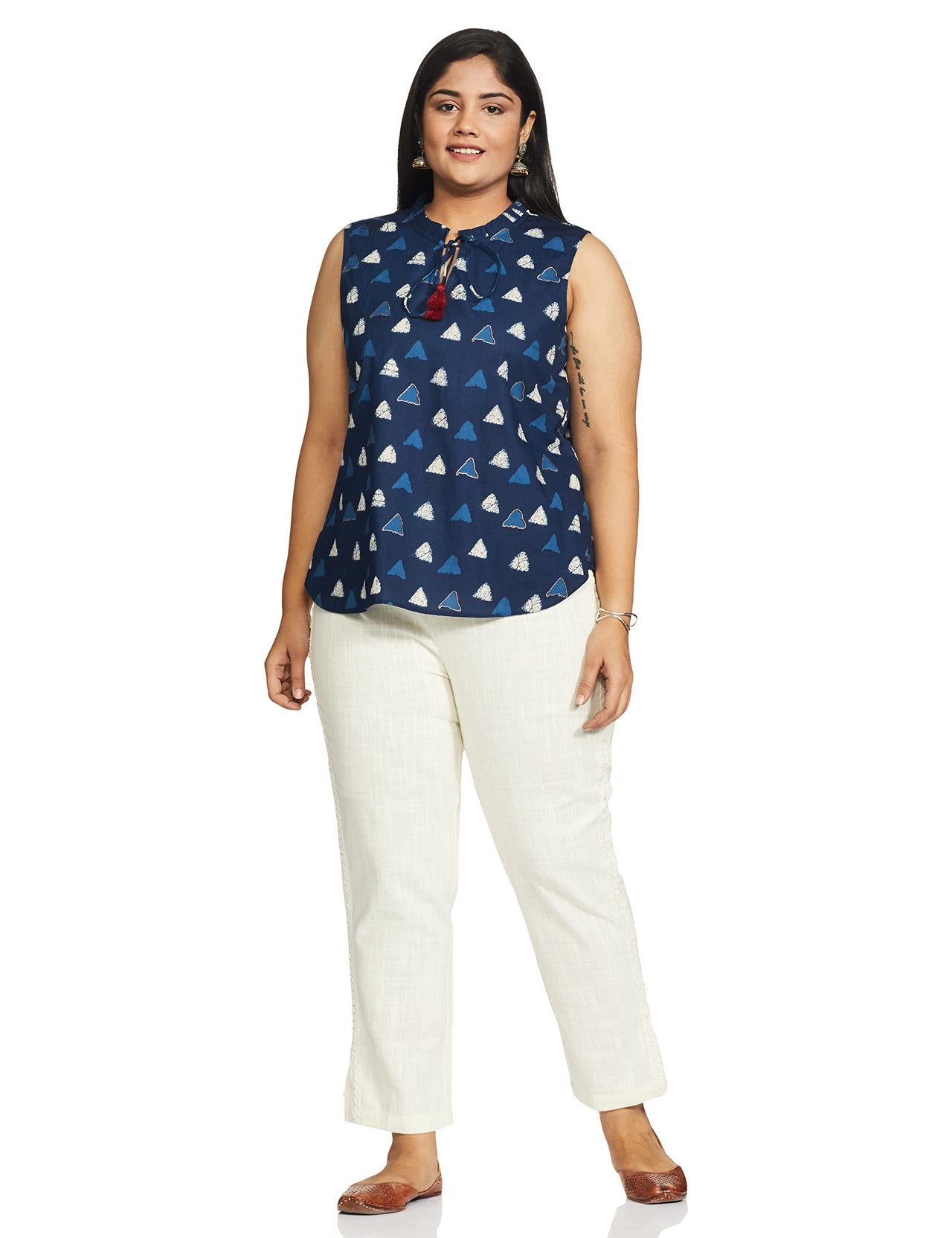 Amazon Brand - Myx Women's  Saree Blouse