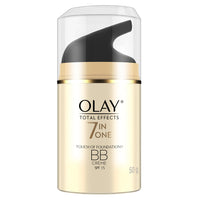 Olay Day Cream Natural White Fairness Moisturiser SPF 24, 50g & Olay Day Cream Total Effects 7 in 1 BB Cream SPF 15, 50g