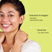 Foxtale Nourishing Sheet Mask with Hyaluronic Acid and Avocado for Nourishing & Hydration, Men & Women, 26g