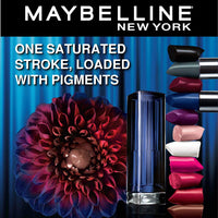 Maybelline New York Color Sensational Loaded Bold Lipstick, Midnight Date, 3.9g and Maybelline New York Color Sensational Creamy Matte Lipstick, 691 Rich Ruby, 3.9g