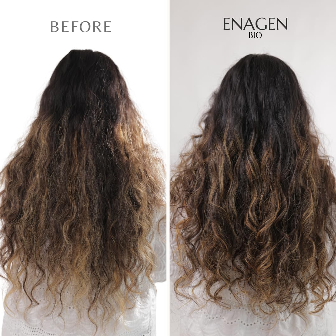 Enagen Bio Premium Hair Care Duo Conditioner: Rinse off & Leave In Conditioner - Multipurpose Hair Savior Nourish, Style, and Transform Your Tresses with Hyaluronic Acid, Quinoa & Argan