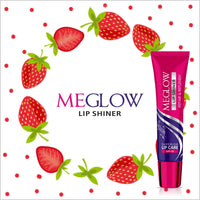 Meglow Beauty BB+ Cream (30g) with SPF 15 Brightening, Moisturizing and Instant Complexion Enhancement and Enriched with Natural Ingredients Meglow Lip Shiner (15g)- Combo Pack of 2