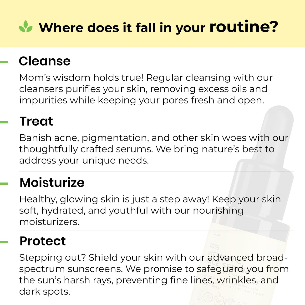 Avimee Herbal 10% Vitamin C Face Serum with Hyaluronic Acid for Glowing Skin | Non Irritating, Safe for Sensitive Skin | Non Sticky | Clinically Proven Formula | For Men and Women | 25 mL