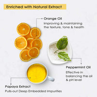 NutriGlow Papaya Fruit Facial Kit for Men, Women for Glowing Skin (260 Gram - 10 ml)