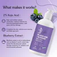 BAKE 2% Kojic Acid Brightening Body Wash with Glycolic Acid & Alpha Arbutin | De-Tan Body Wash | For Pigmentation & Tan Removal | For Dark Knees & Elbows | Dark Spots & Sun Damage | 250ml