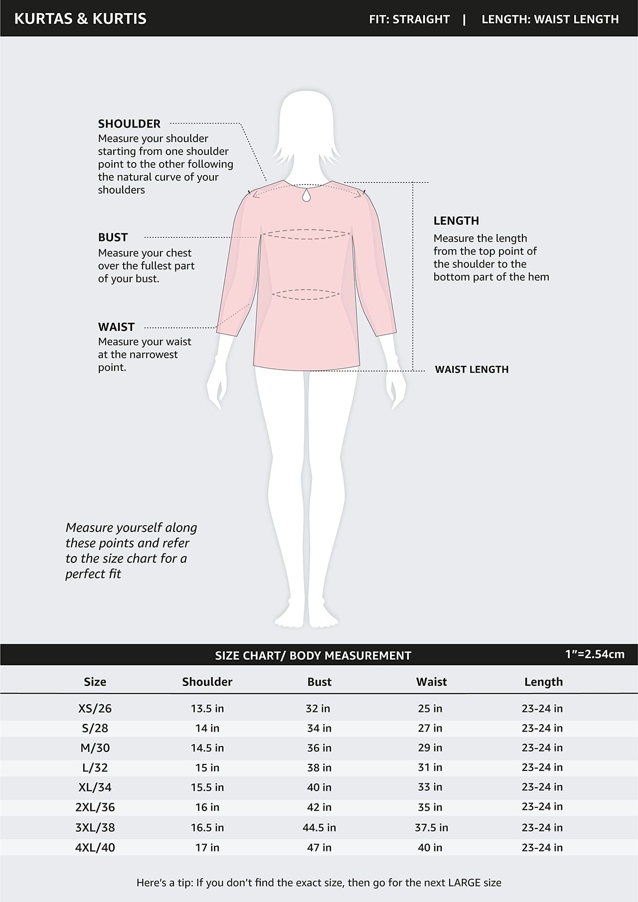 Amazon Brand - Myx Women Short Kurti